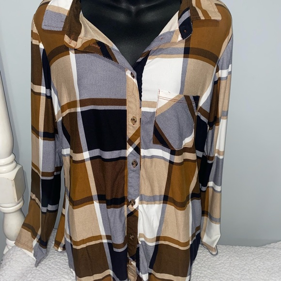 No Comment Tops - Flannel